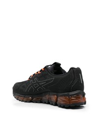 schwarze Sportschuhe von Asics