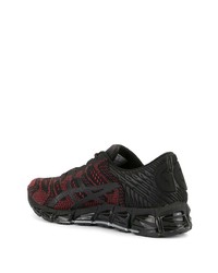 schwarze Sportschuhe von Asics