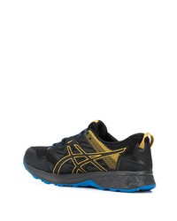 schwarze Sportschuhe von Asics