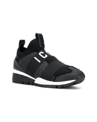 schwarze Sportschuhe von Dsquared2