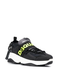 schwarze Sportschuhe von DSQUARED2