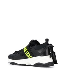 schwarze Sportschuhe von DSQUARED2