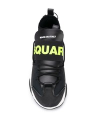 schwarze Sportschuhe von DSQUARED2