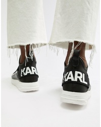 schwarze Sportschuhe von Karl Lagerfeld