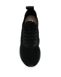 schwarze Sportschuhe von Rick Owens X Veja