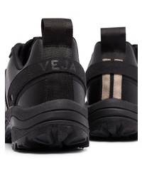 schwarze Sportschuhe von Rick Owens X Veja