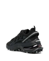 schwarze Sportschuhe von DSQUARED2