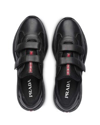 schwarze Sportschuhe von Prada