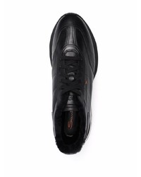 schwarze Sportschuhe von Santoni