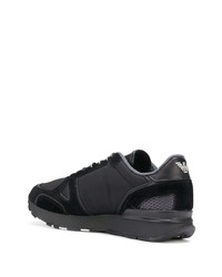 schwarze Sportschuhe von Emporio Armani