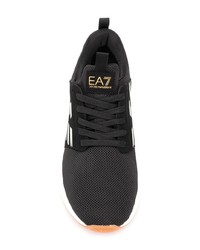 schwarze Sportschuhe von Ea7 Emporio Armani