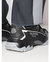 schwarze Sportschuhe von Valentino Garavani