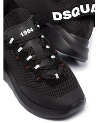 schwarze Sportschuhe von DSQUARED2