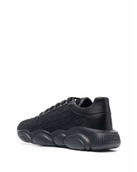 schwarze Sportschuhe von Moschino