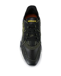 schwarze Sportschuhe von Versace