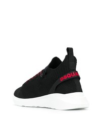 schwarze Sportschuhe von DSQUARED2