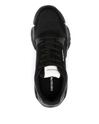 schwarze Sportschuhe von Emporio Armani