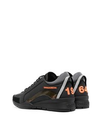 schwarze Sportschuhe von DSQUARED2