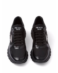 schwarze Sportschuhe von Prada