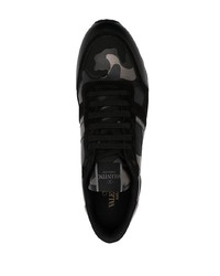 schwarze Sportschuhe von Valentino Garavani