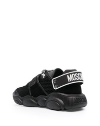 schwarze Sportschuhe von Moschino