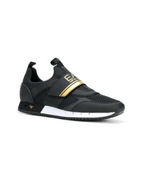 schwarze Sportschuhe von Ea7 Emporio Armani