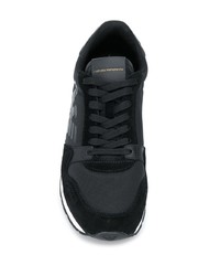 schwarze Sportschuhe von Emporio Armani