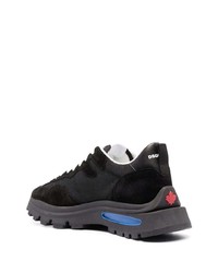 schwarze Sportschuhe von DSQUARED2