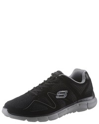 schwarze Sportschuhe von Skechers