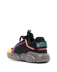 schwarze Sportschuhe von Moschino