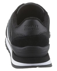 schwarze Sportschuhe von Tommy Jeans