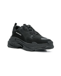 schwarze Sportschuhe von Balenciaga