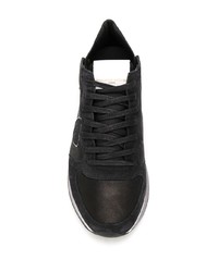 schwarze Sportschuhe von Philippe Model Paris