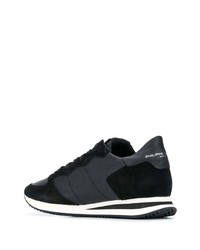 schwarze Sportschuhe von Philippe Model Paris