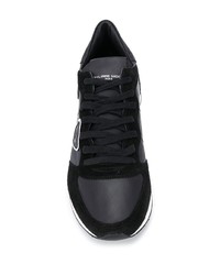 schwarze Sportschuhe von Philippe Model Paris