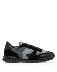 schwarze Sportschuhe von Valentino Garavani