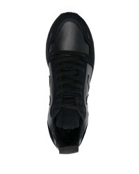 schwarze Sportschuhe von Rick Owens X Veja