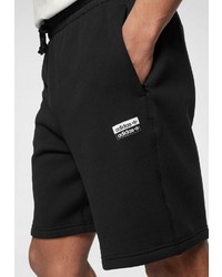 schwarze Sportshorts von adidas Originals