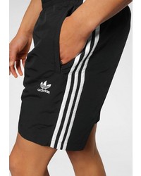 schwarze Sportshorts von adidas Originals