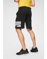 schwarze Sportshorts von Puma