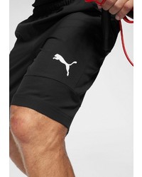 schwarze Sportshorts von Puma