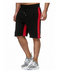 schwarze Sportshorts von Redbridge