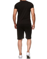 schwarze Sportshorts von Redbridge