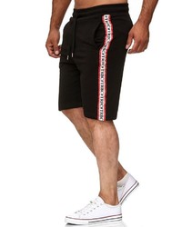 schwarze Sportshorts von Redbridge