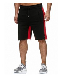 schwarze Sportshorts von Redbridge