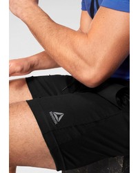 schwarze Sportshorts von Reebok