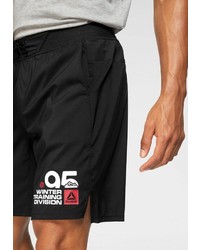 schwarze Sportshorts von Reebok