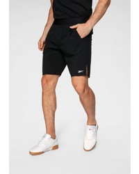 schwarze Sportshorts von Reebok