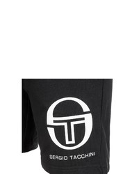 schwarze Sportshorts von Sergio Tacchini