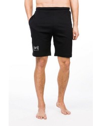 schwarze Sportshorts von super natural